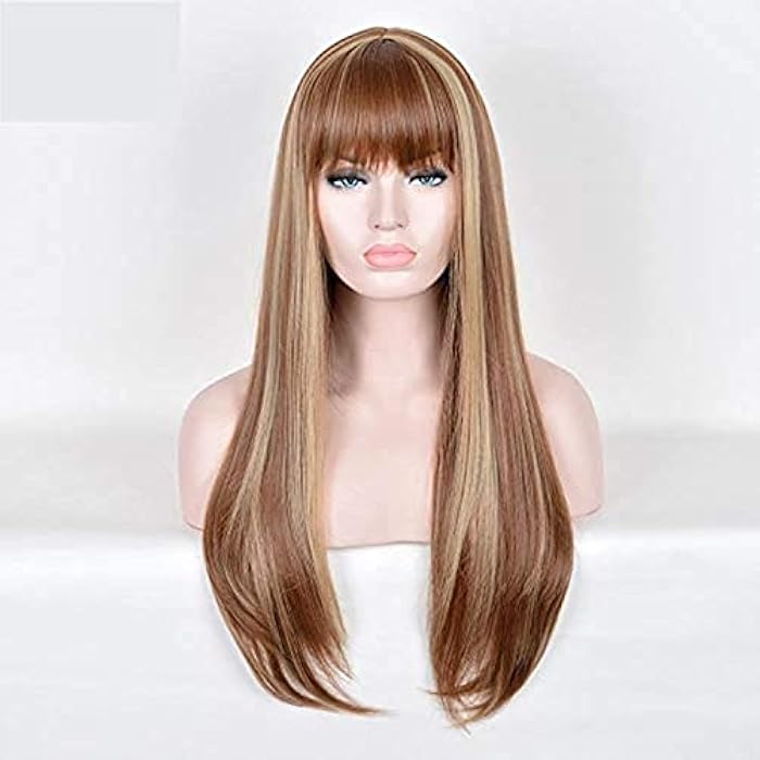 DILLARDS Long Hair Wig Brown (B0993Rmrqn) - Image 3